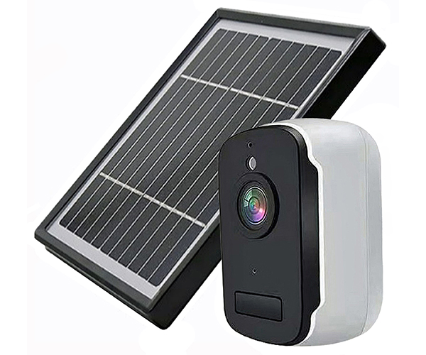 録画機能搭載防滴型ソーラー充電式赤外線暗視カメラ